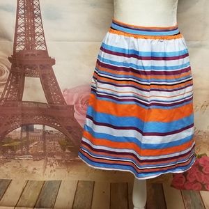 J. Crew factory striped skirt